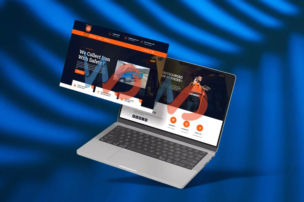 Cleaning website Design and Development Project - Business website design idea - a good website design idea image
