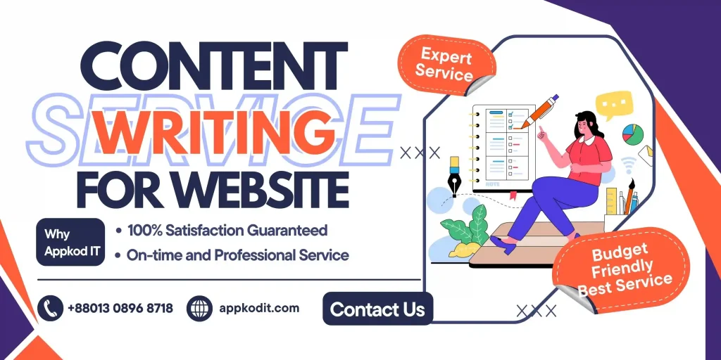 Professional Content Writing Services for Engaging SEO-Friendly content - appkod it service - best seo service appkod it