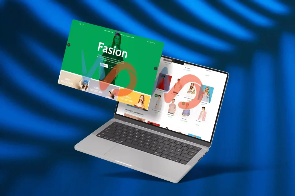 eCommerce fashion website project - online shop website design idea - a good website design idea - banner image