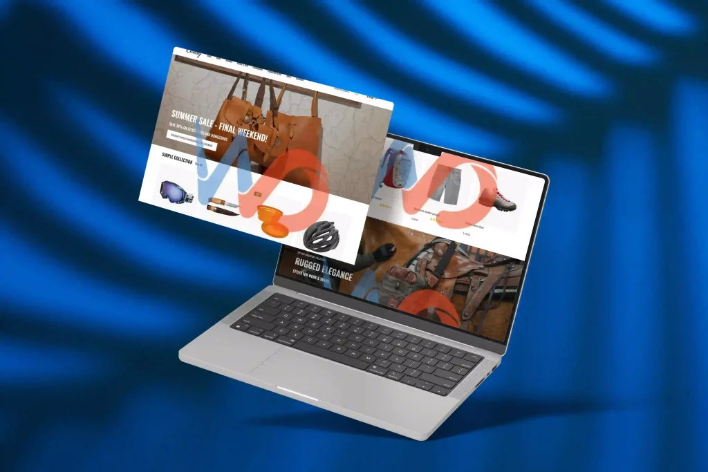 eCommerce website project – online shop website design ideas - a good website design idea banner image